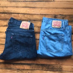 BUNDLE: 2 Men’s Levi Jeans